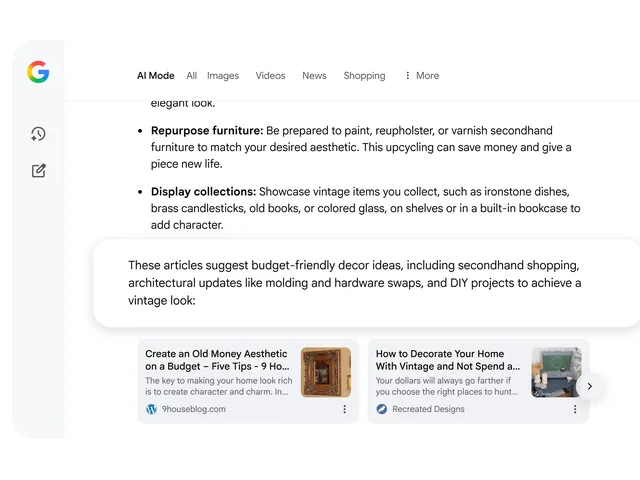 AI体験におけるリンクの表示改善