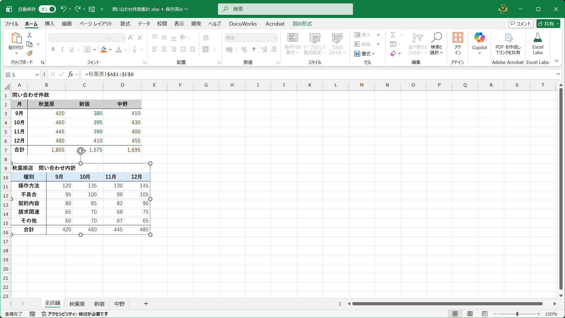 ［リンクされた図］として貼り付けられました