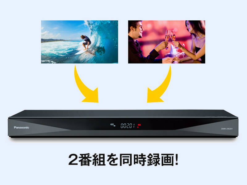 パナソニック DMR-2W101