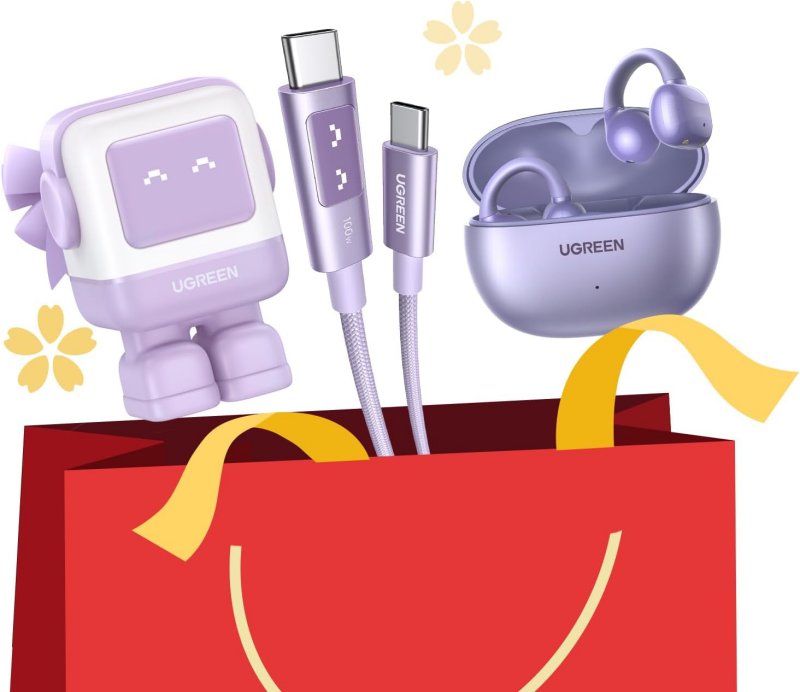 UGREEN UNO 充電シリーズ 紫 3点特別セット