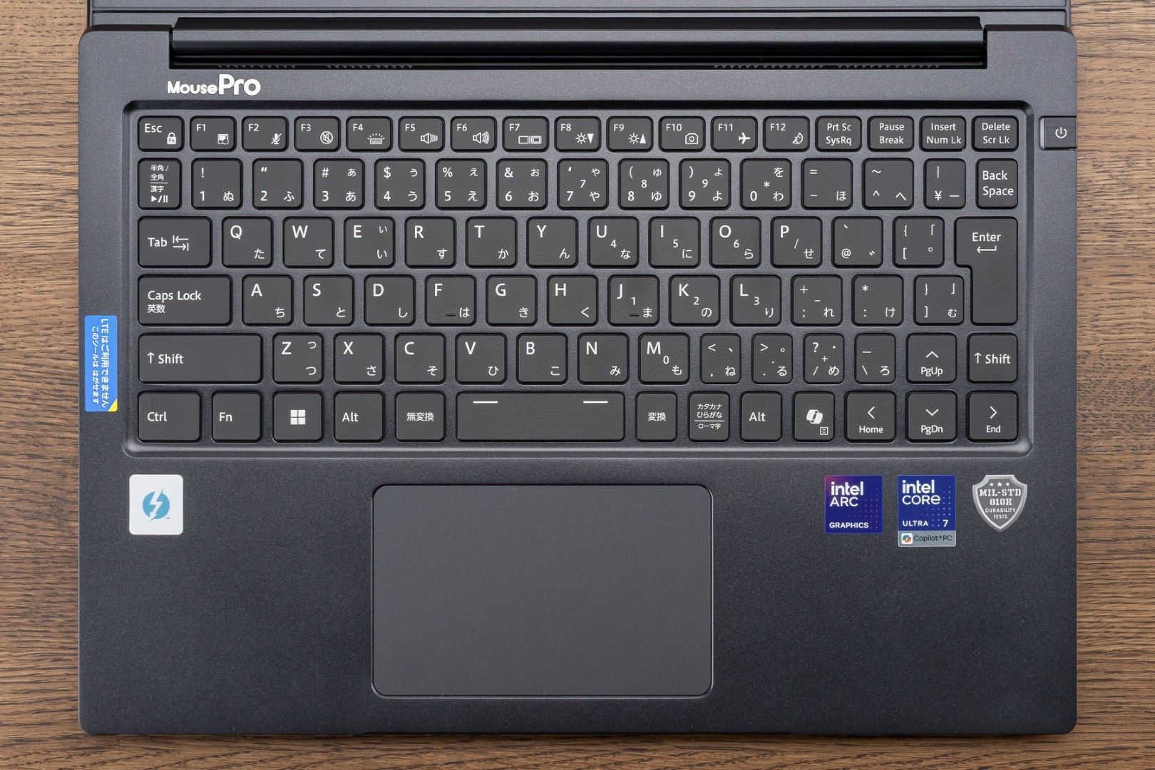 Copilotキーももちろん用意されている