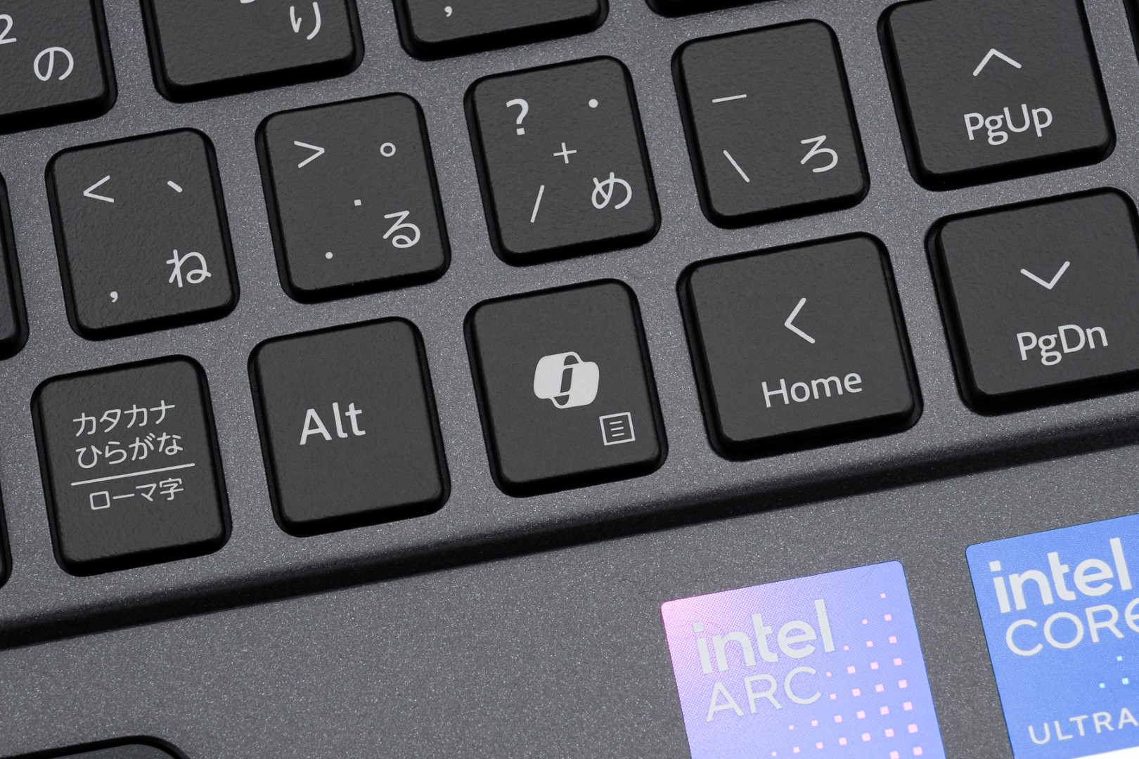Copilotキーももちろん用意されている