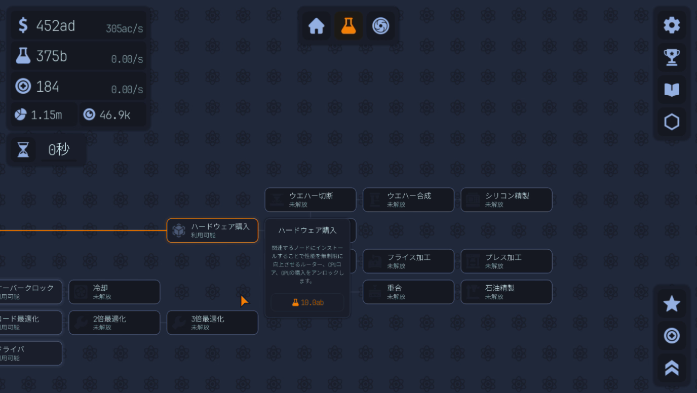 リサーチにハードウェアの要素が加わった。かなり後半にあるため筆者はまだ未体験