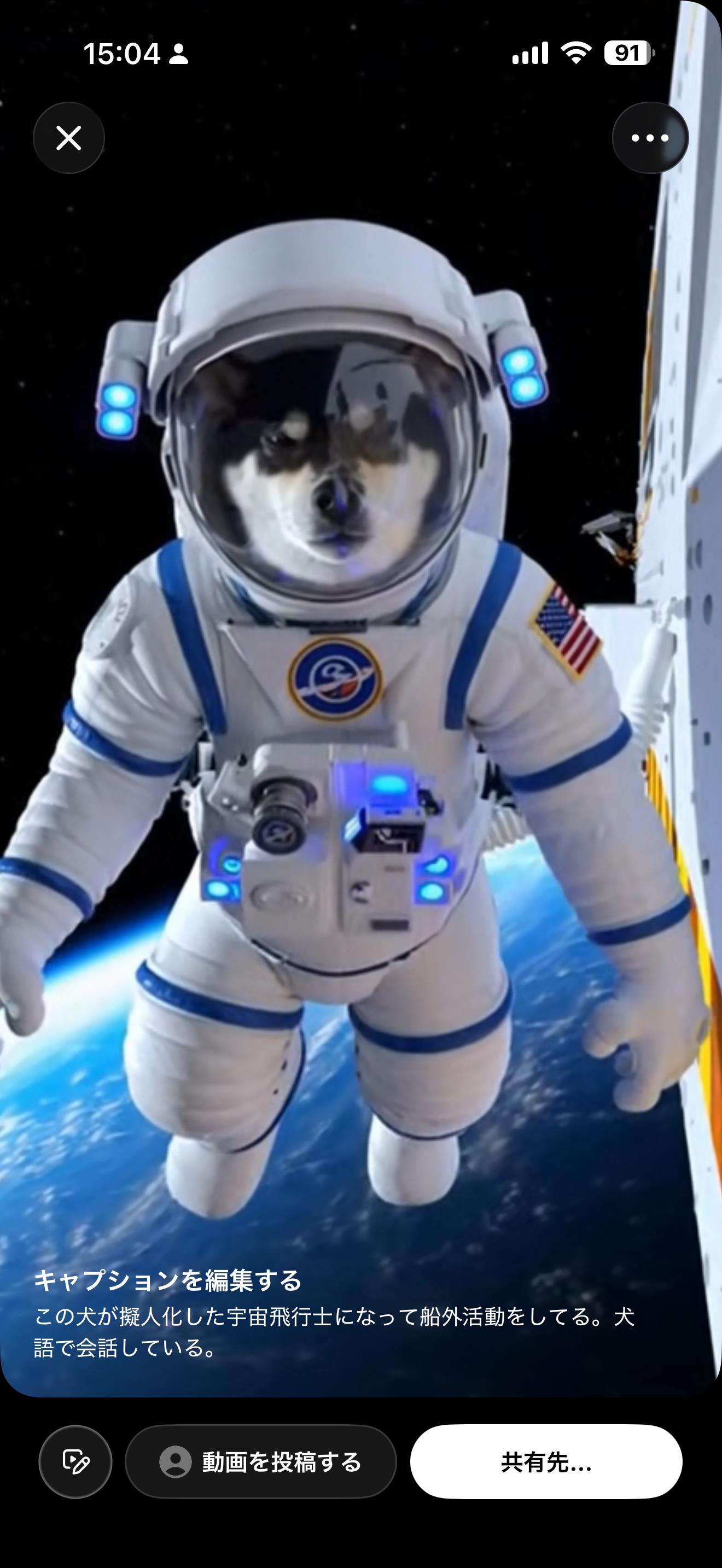 ペットを擬人化して動画にすればびっくりするはず