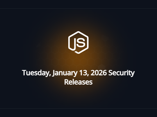 「Node.js」のセキュリティリリースが年をまたいでようやく公開
