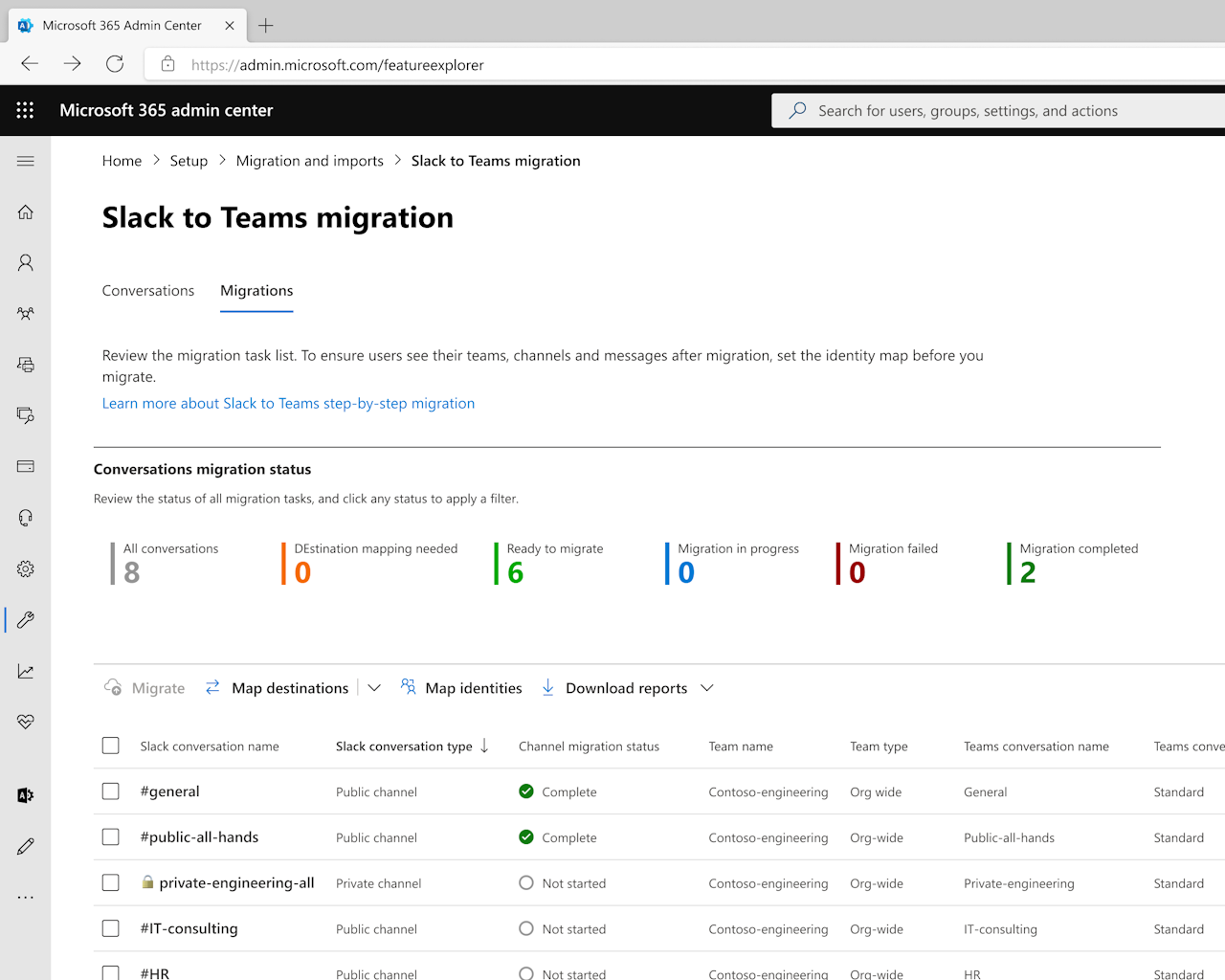 「Slack」から「Microsoft Teams」へコンテンツを移行する新しいツール