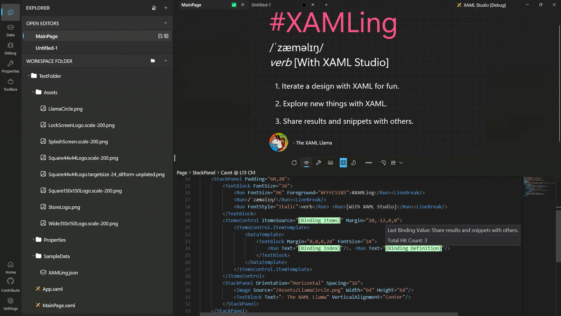 Microsoft、「XAML Studio」をオープンソース化