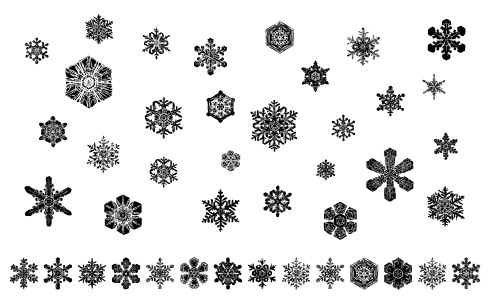 GL-SnowBentley / 雪の結晶