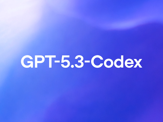 OpenAI、「GPT-5.3-Codex」を発表