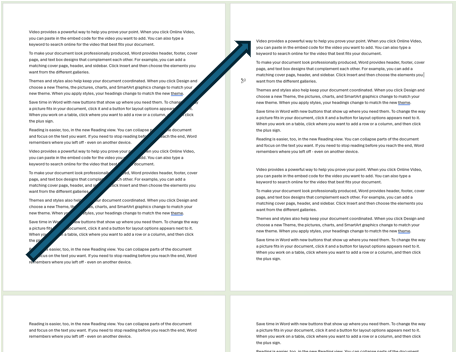 2ページ表示（左に1ページ目、右に2ページ目）をしていた場合、1ページの最後で［↓］キーを押すと、3ページ目ではなく「隣の2ページ目」へ移動する