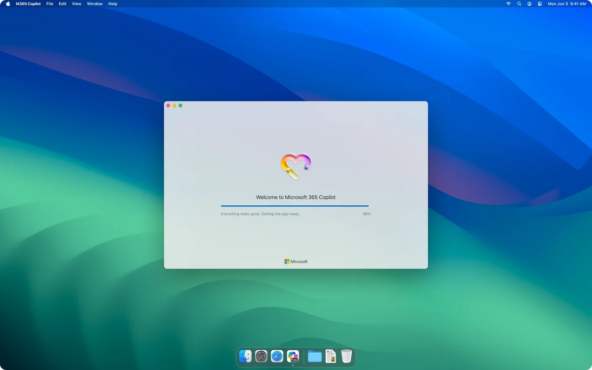Macの「Microsoft 365」スイートに「Microsoft 365 Copilot」アプリが追加へ