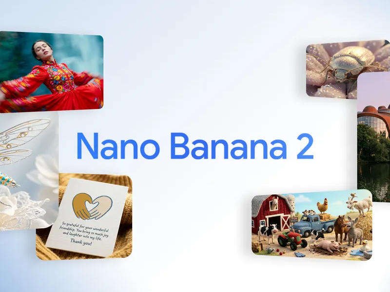 Google、画像生成モデル「Nano Banana 2」（Gemini 3.1 Flash Image）を発表