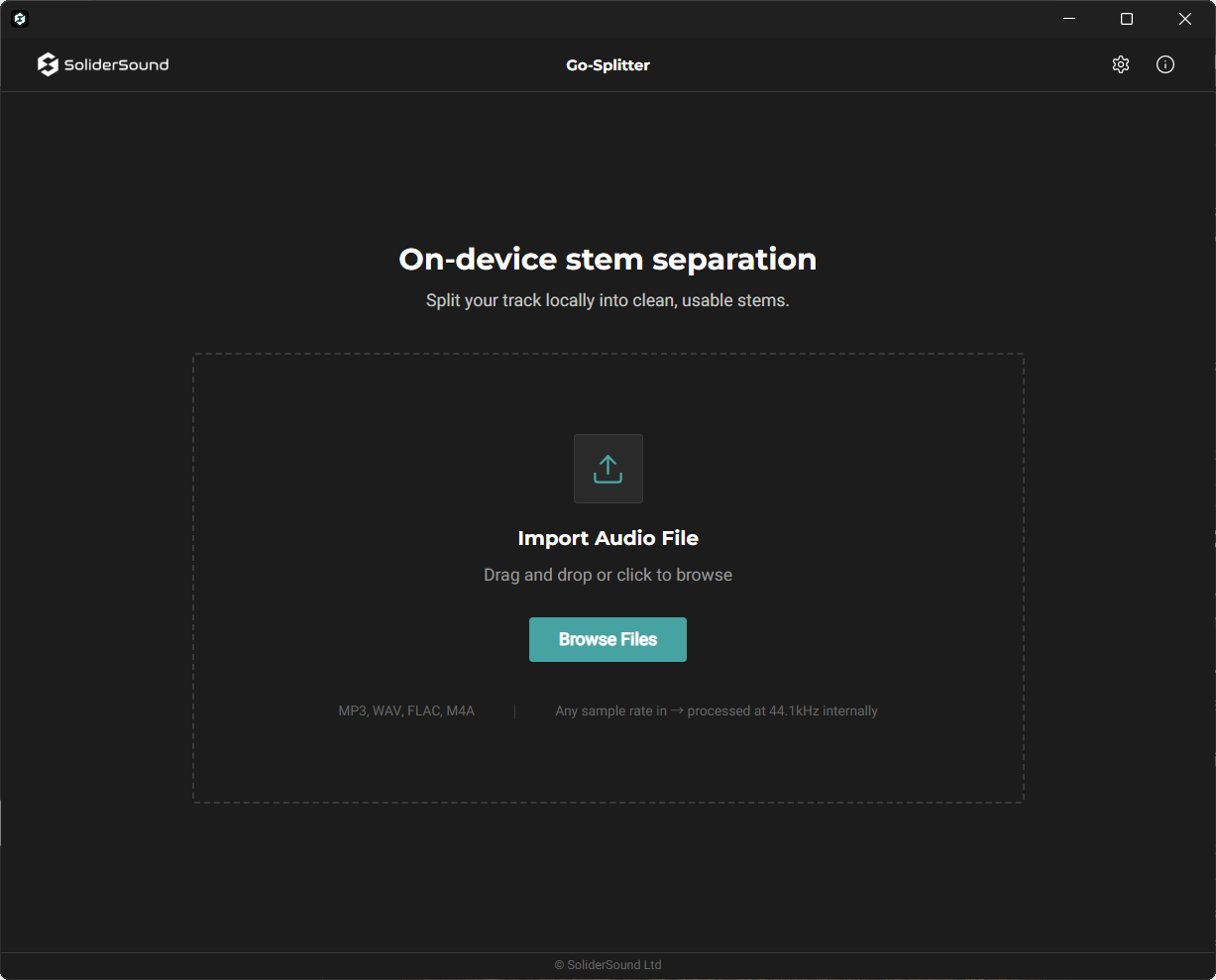 「Go-Splitter」Windows版