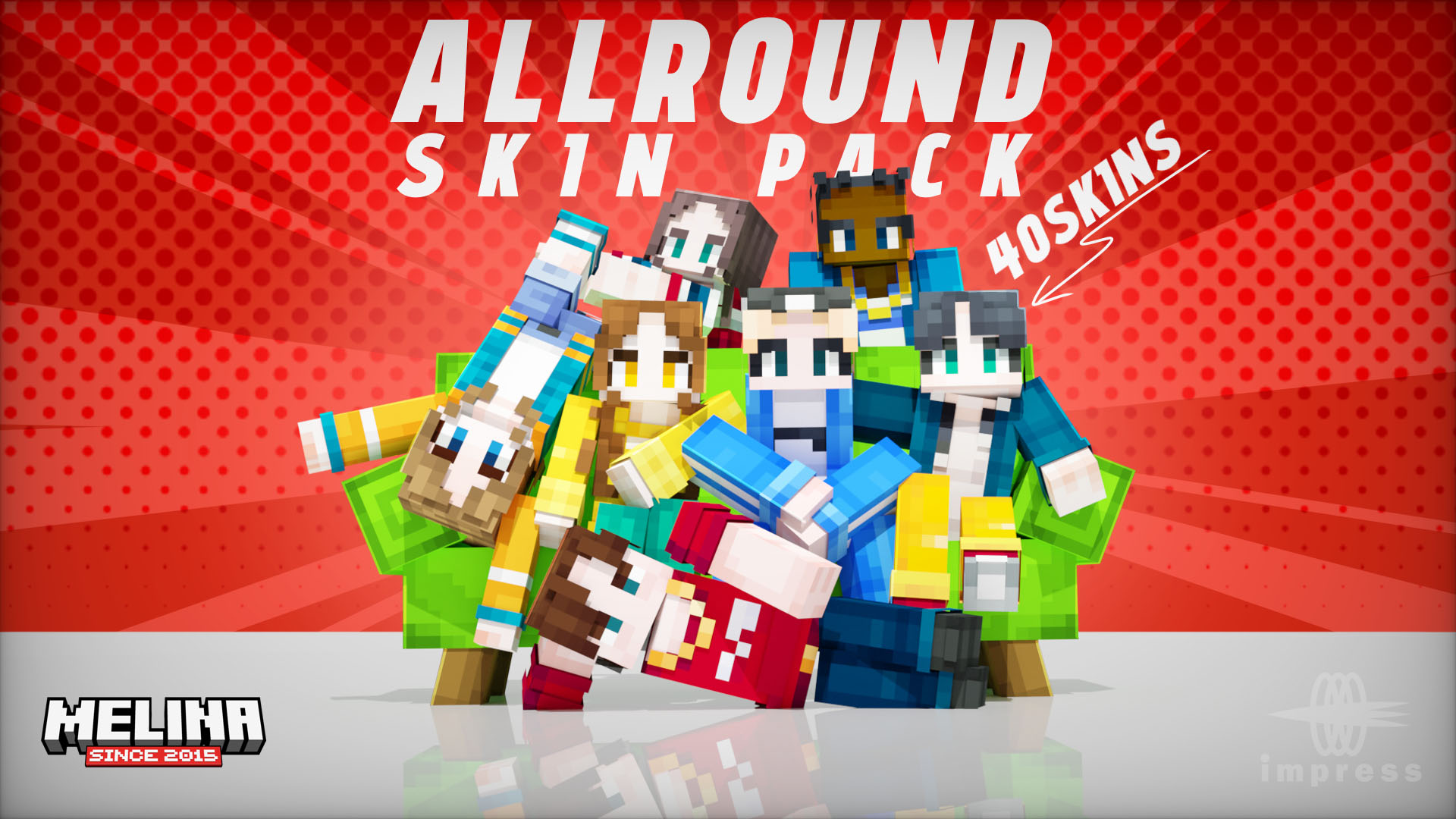 マイクラのスキンパックに“究極”の普段着が登場