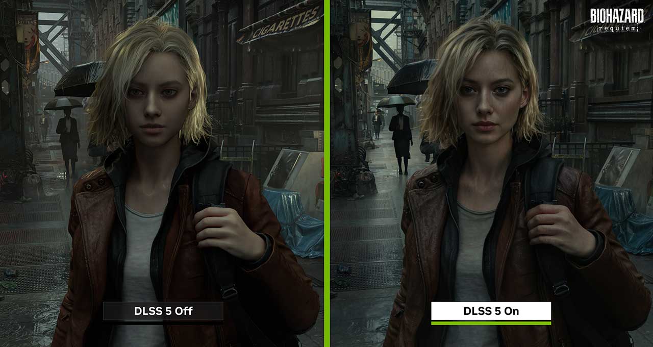 「DLSS 5」のサンプル映像