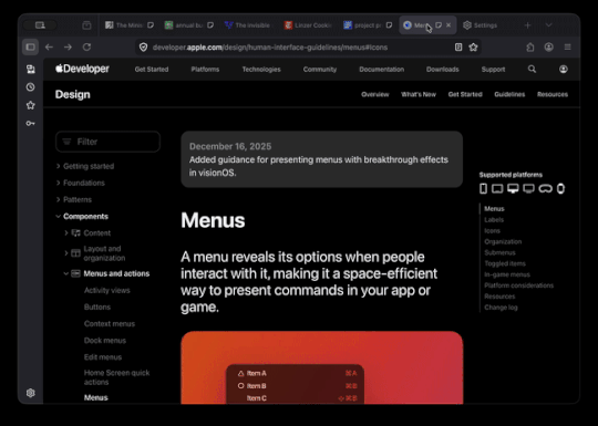 閲覧ページに短いメモを添付できるようにする「タブノート」
