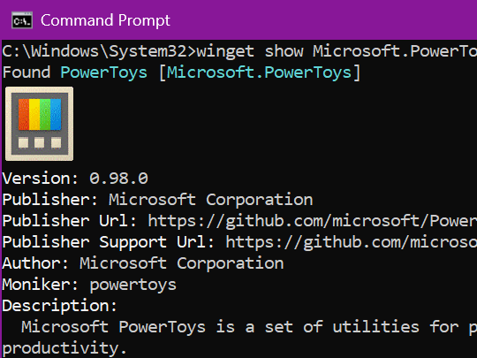 Sixel形式の画像表示に対応した「コマンド プロンプト」