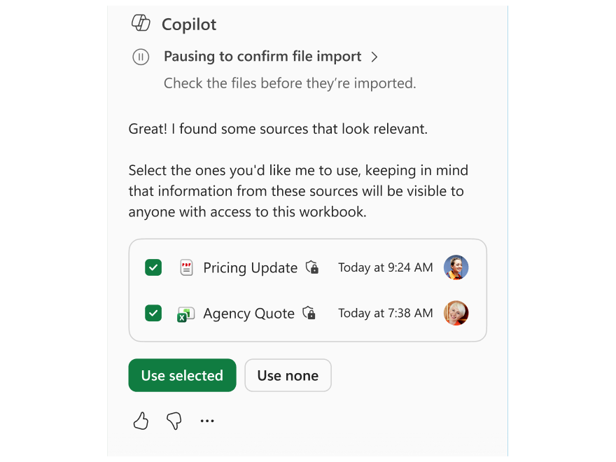 「Copilot」が「Work IQ」を参照するように