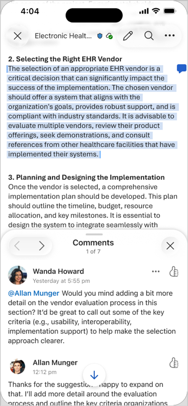 新しいコメントウィンドウ