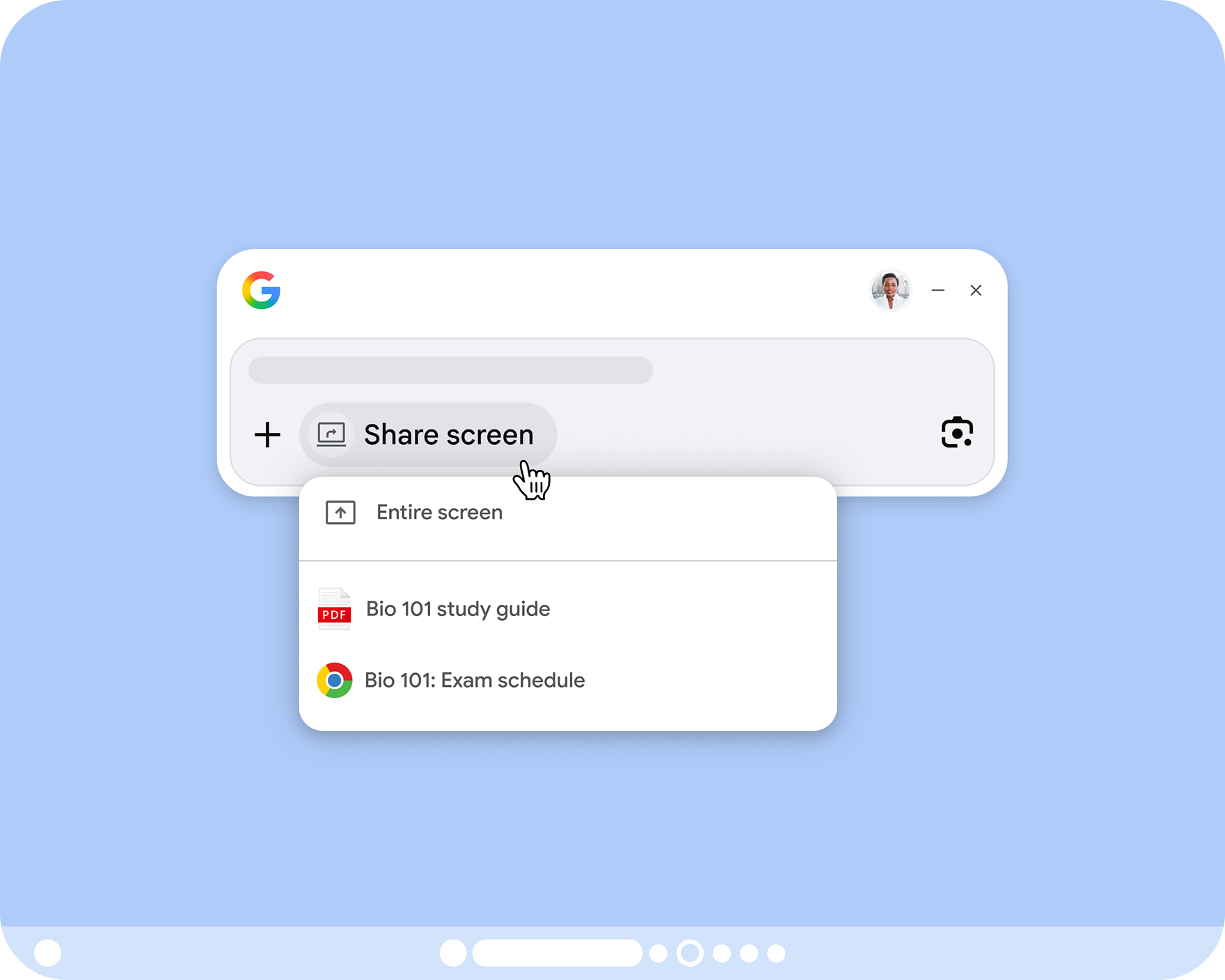 デスクトップ全体、または特定のアプリを指定し、その視覚的な内容について質問できる「Google レンズ」