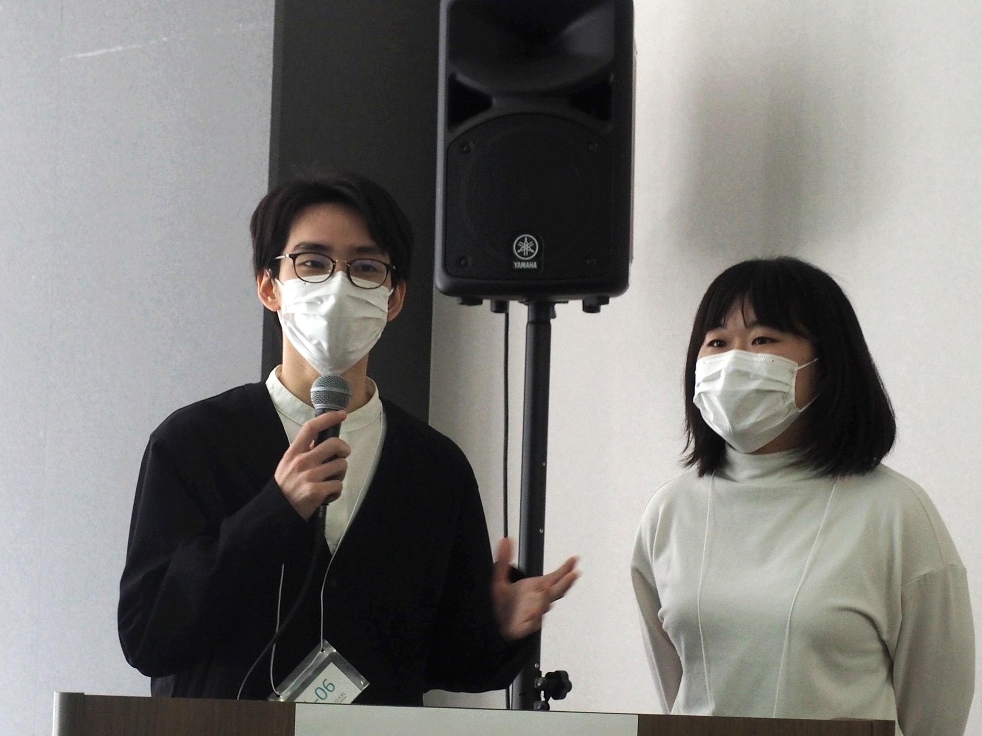 チーム「こそあど」。情報系学生2人によるチームだ