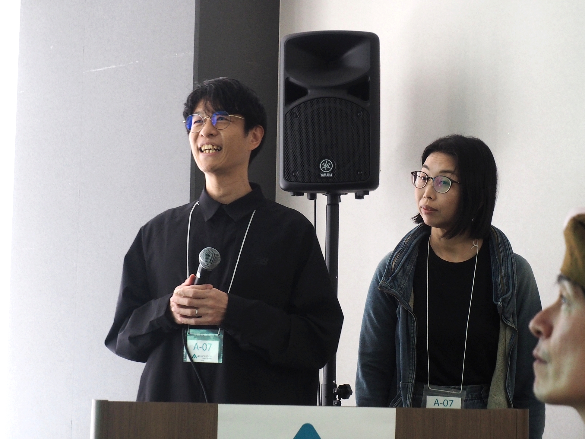 次はチーム「2:19」。夫婦での参加となる