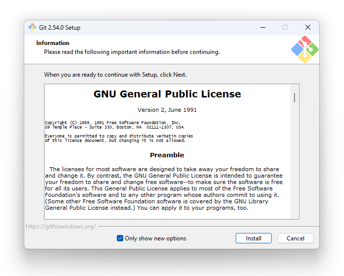 「Git for Windows」v2.54.0が公開