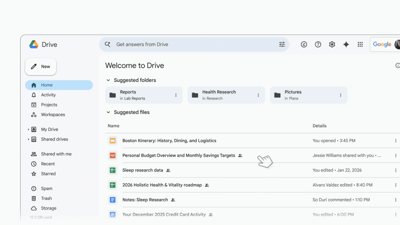 「AI Overviews（AI概要）」（画像はベータリリース時のもの）