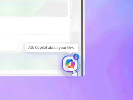 「エクスプローラー」の「Ask Copilot」