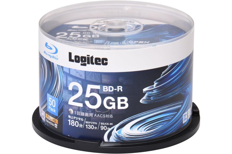 ロジテックダイレクト BD-R 25GB