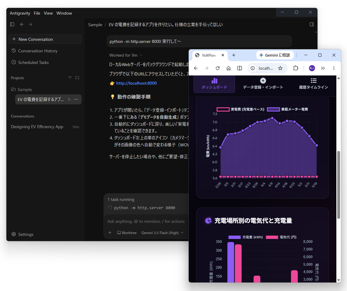 もはやコードはいじらない。プロンプトでエージェントを操ってアプリを開発