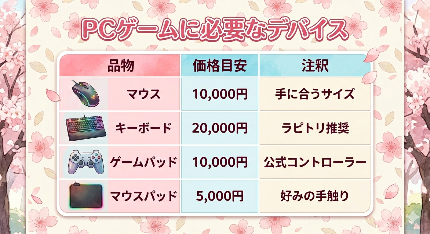表組みのサンプル画像