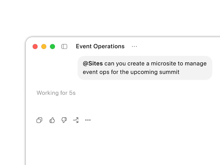 「Codex」上で共有可能なインタラクティブWebサイトやアプリを作成・配布できる「Sites」