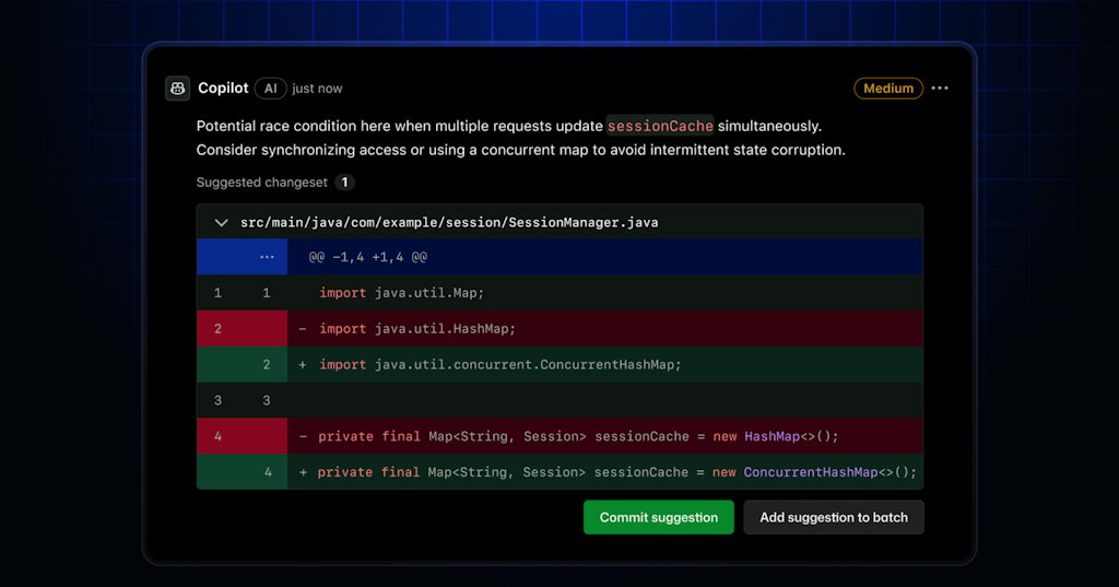 「Copilot Code Review」