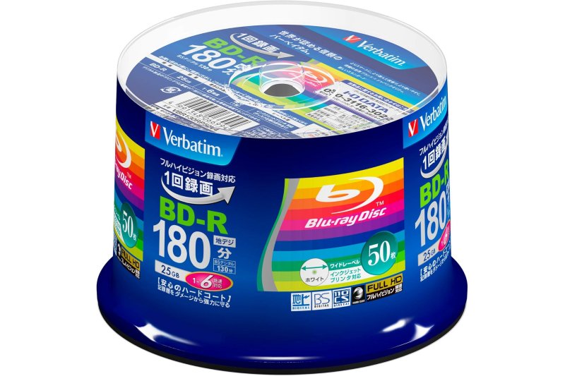 三菱化学 バーベイタム BD-R 25GB×50枚