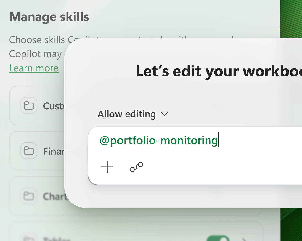 「Copilot in Excel」に定型作業を再利用できる「スキル」が導入