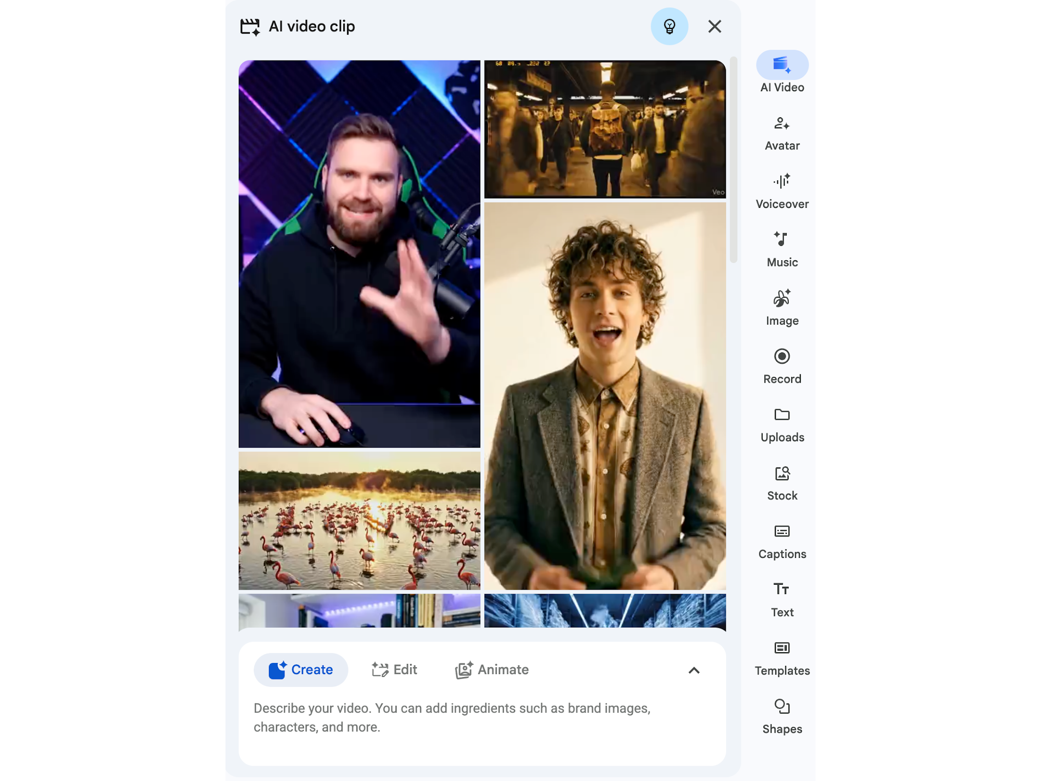 「Google Vids」から直接Gemini Omniを利用可能に