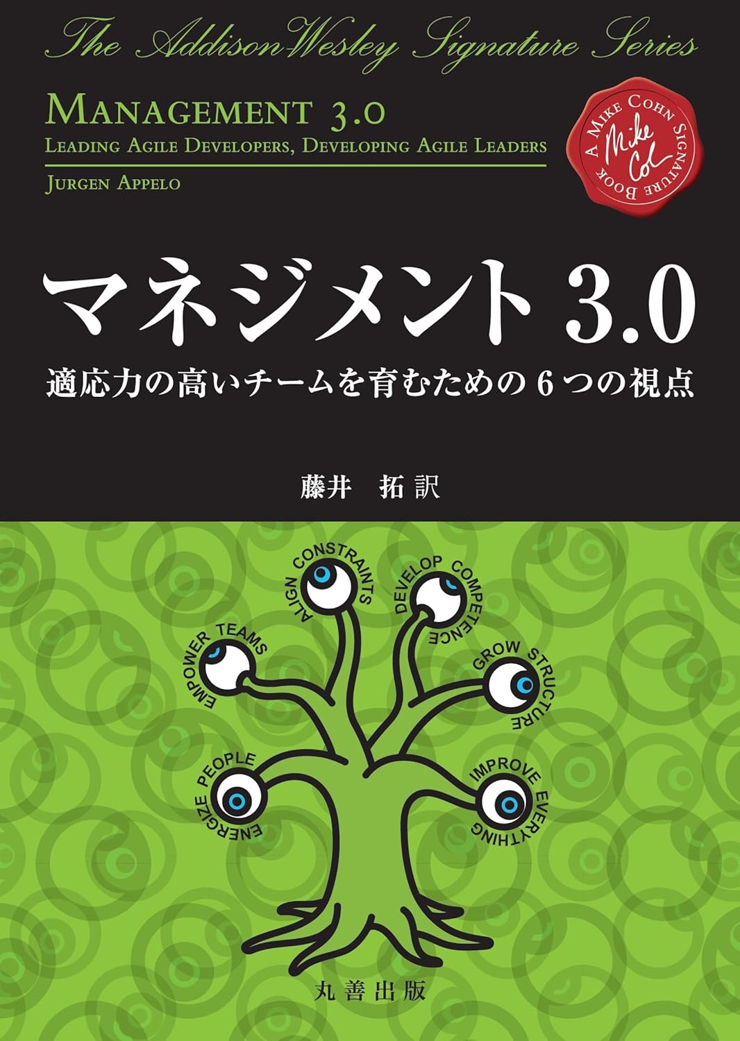 <span class="fnt-70">『マネジメント3.0 適応力の高いチームを育むための6つの視点』</span>