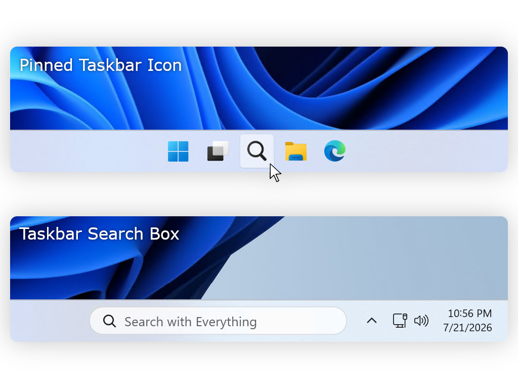 「EverythingToolbar」v3.0.0が公開。Windows 11のタスクバーへ検索ボックスを埋め込める