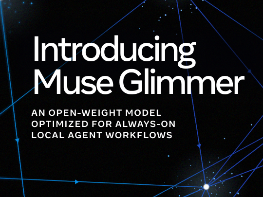 Meta、「Muse Glimmer」を公開