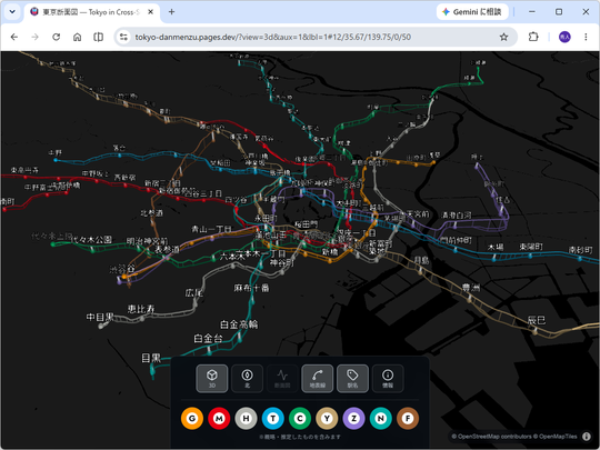 東京断面図