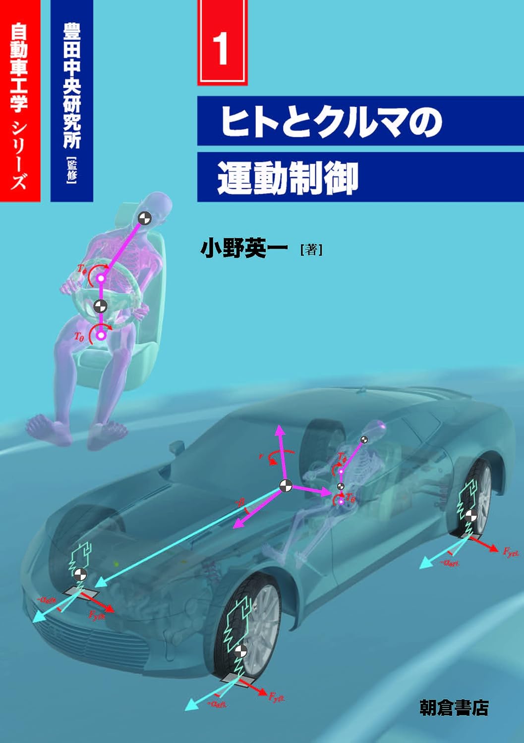 <span class="fnt-70">『自動車工学シリーズ 1 ヒトとクルマの運動制御』</span>