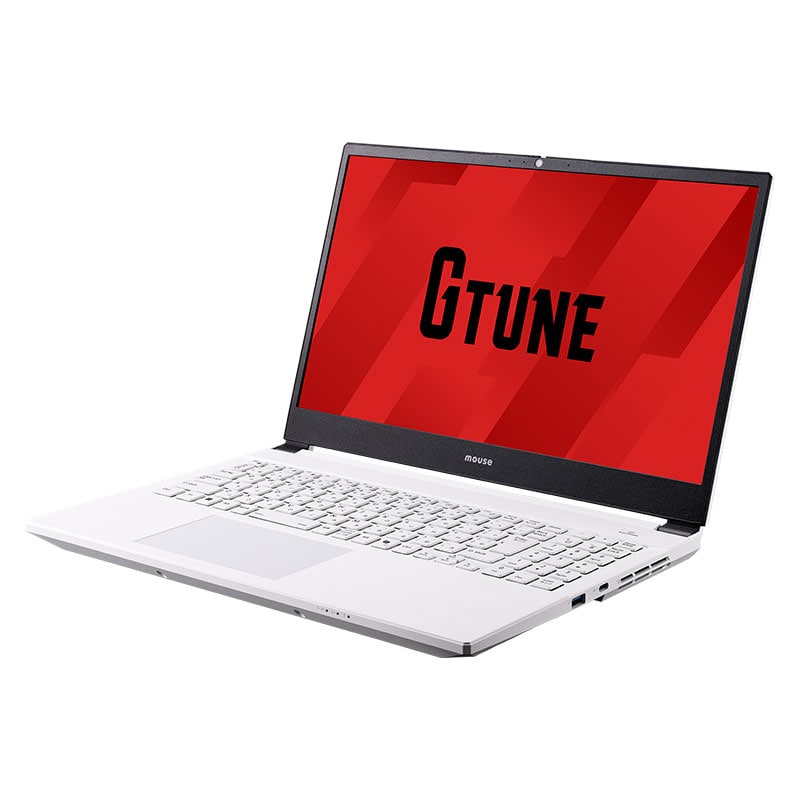作成した3DモデルはゲーミングノートPC「<a href="https://www.mouse-jp.co.jp/store/g/ggtune-p5a7g60wtdhdw101dec/" class="strong nb" target="_blank">G TUNE P5-A7G60WT-D / ホワイト</a>」（GeForce RTX 5060 Laptop / Ryzen AI 7 450）で大きく表示。