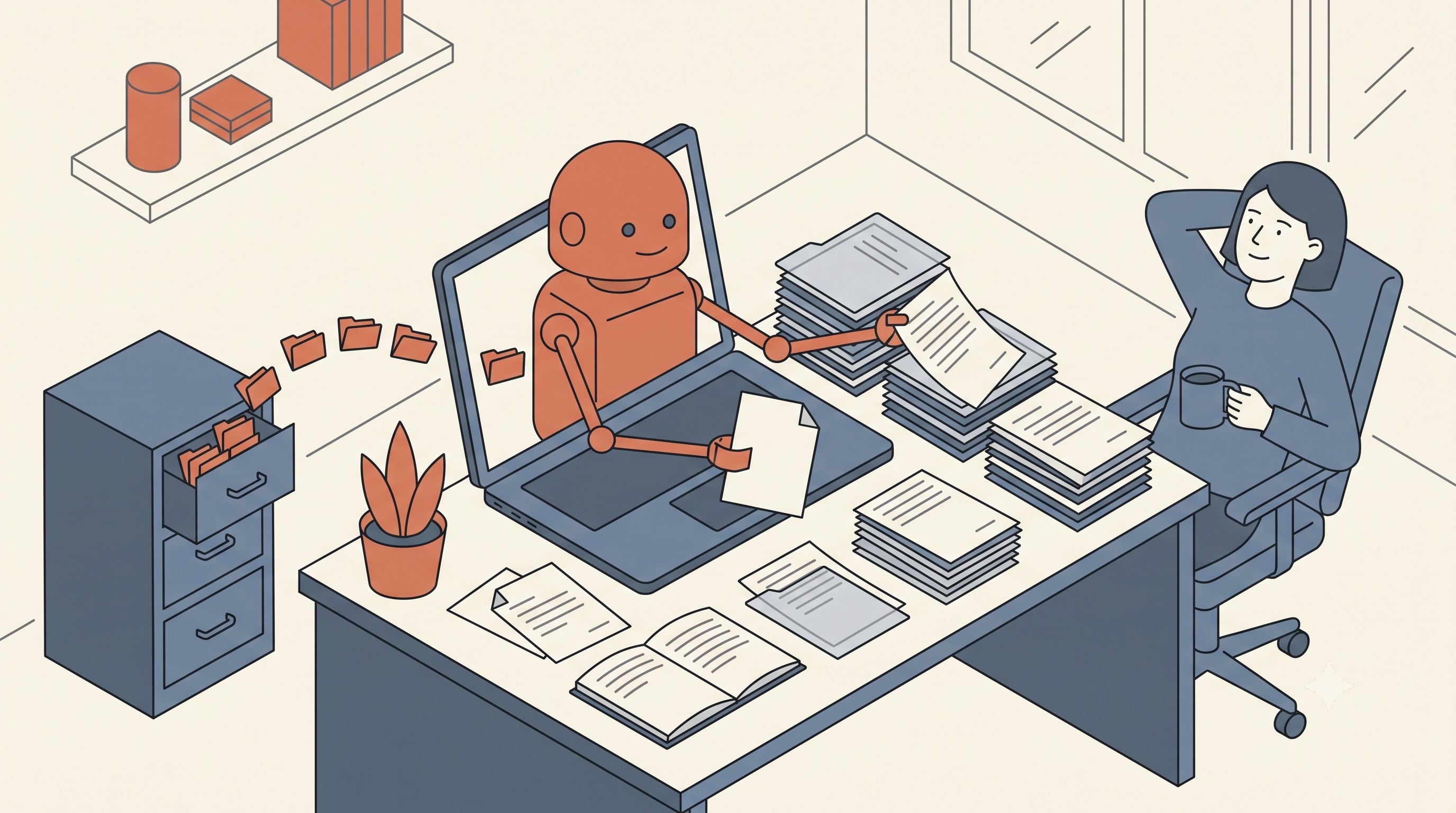 自分のPCのフォルダーを指定すると、AIが中のファイルを直接読み書きしてくれる