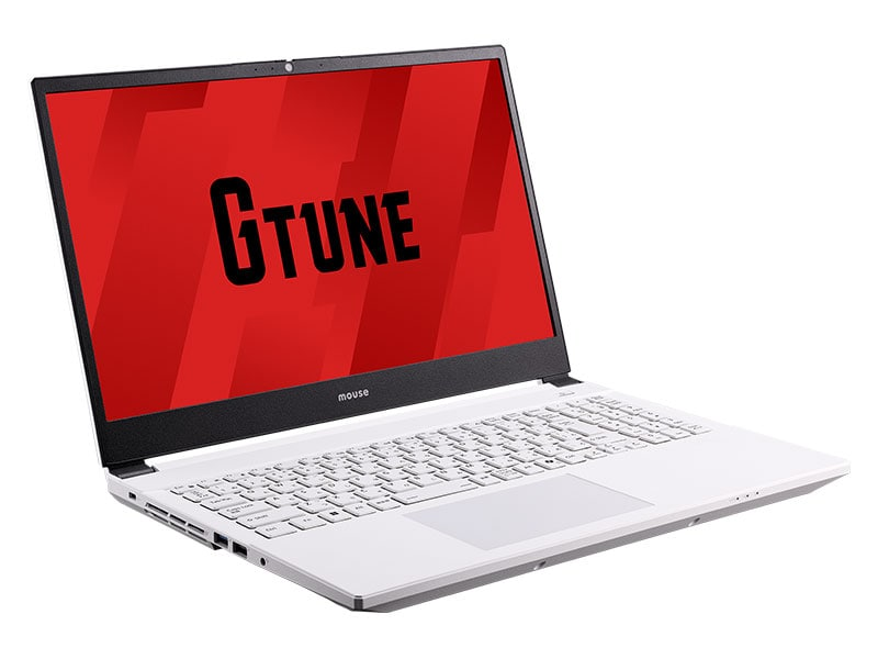 作成した3DモデルはゲーミングノートPC<a href="https://www.mouse-jp.co.jp/store/g/ggtune-p5a7g60wtdhdw101dec/" class="strong nb" target="_blank">「G TUNE P5-A7G60WT-D / ホワイト」</a>（GeForce RTX 5060 Laptop / Ryzen AI 7 450）で大きく表示。
