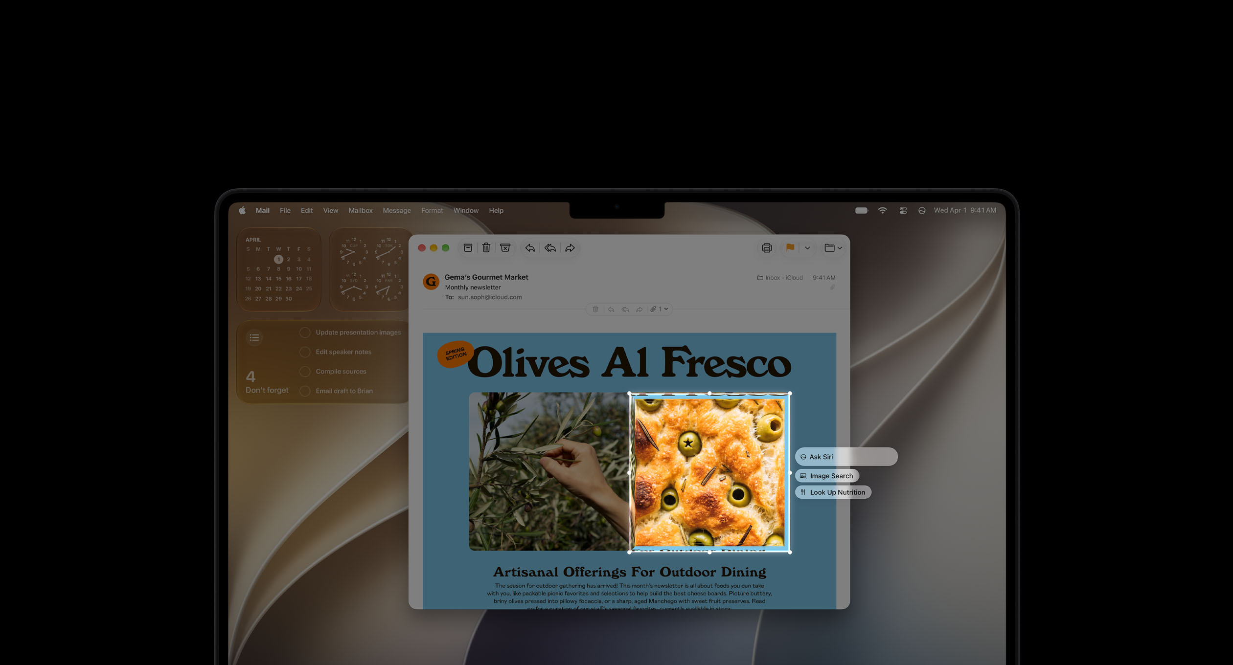 「macOS 27 Golden Gate」が公開。「Siri」と連係する「ビジュアルインテリジェンス」がMacでも