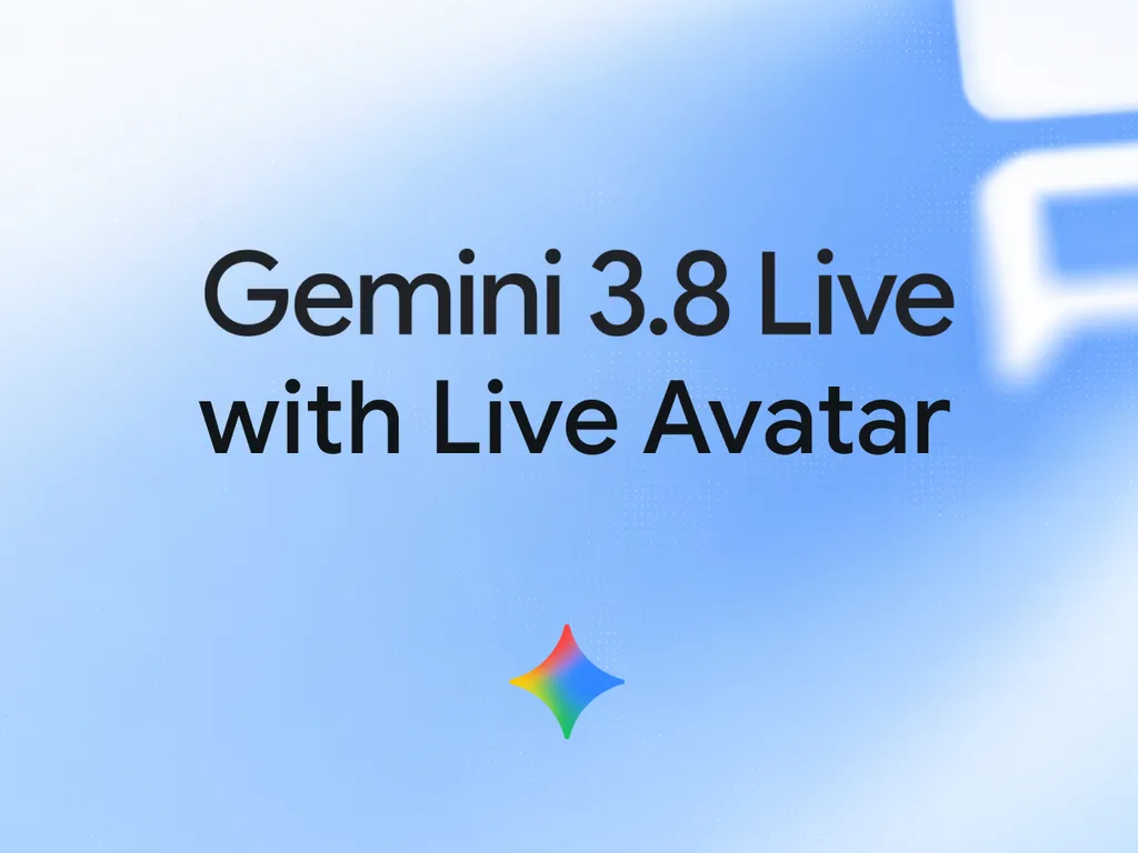 「Gemini 3.8 Live with Live Avatar」を発表