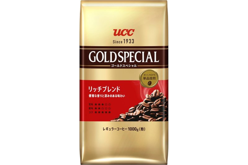 ゴールドスペシャル リッチブレンド コーヒー 粉 1000g