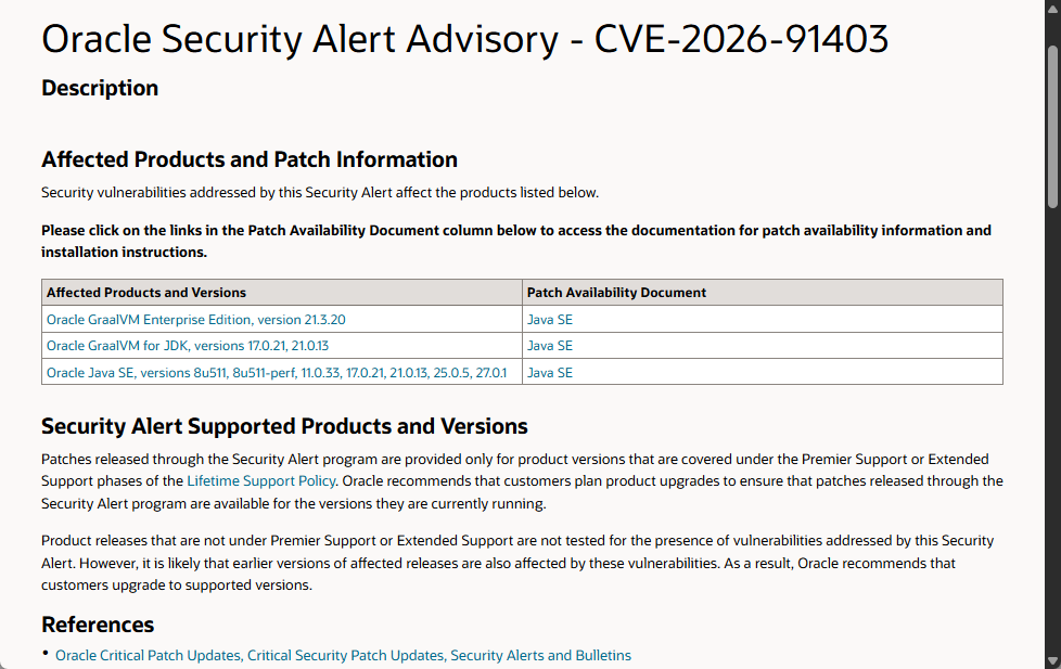 「Oracle Java SE」に致命的な脆弱性