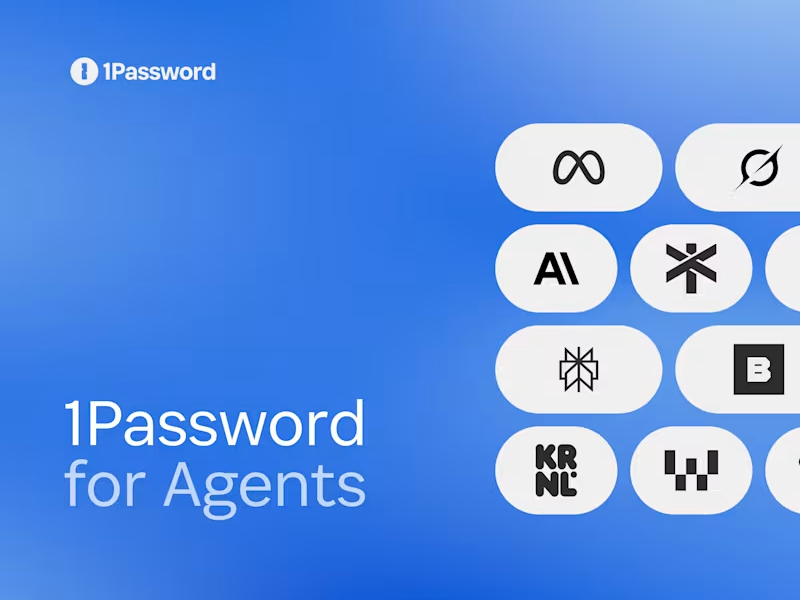 「1Password for Agents」
